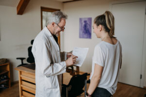 Geschäftsleitung im Gespräch
