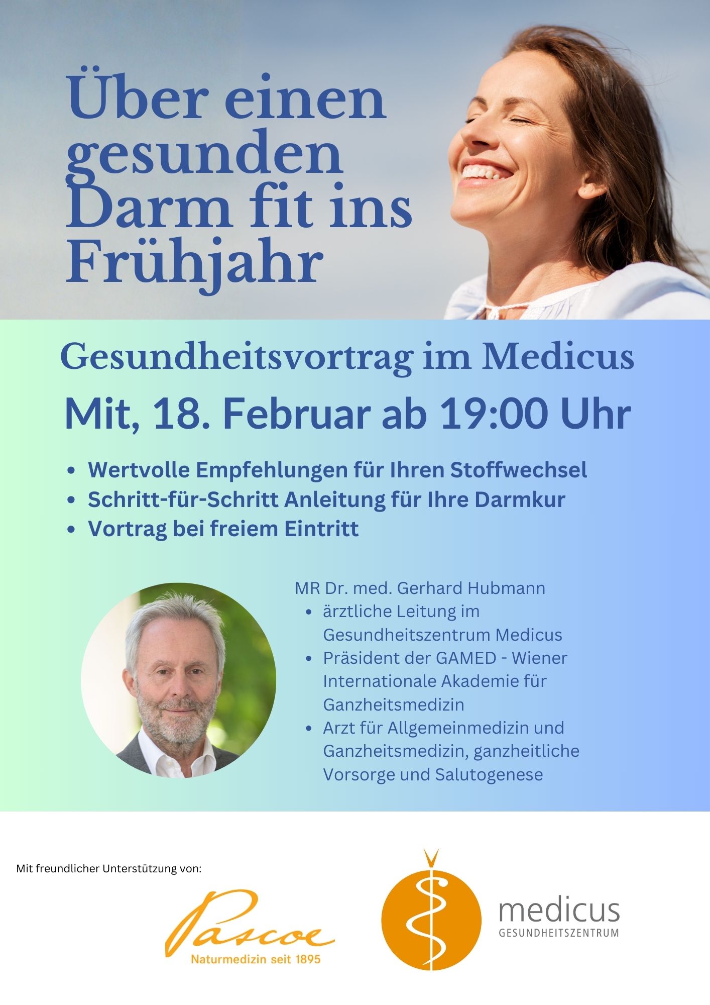 Vortrag Medicus Frühjahr 2026 Darmkur